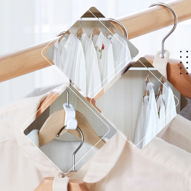 Clothes Hanger Connector Hooks (pack of 10)
