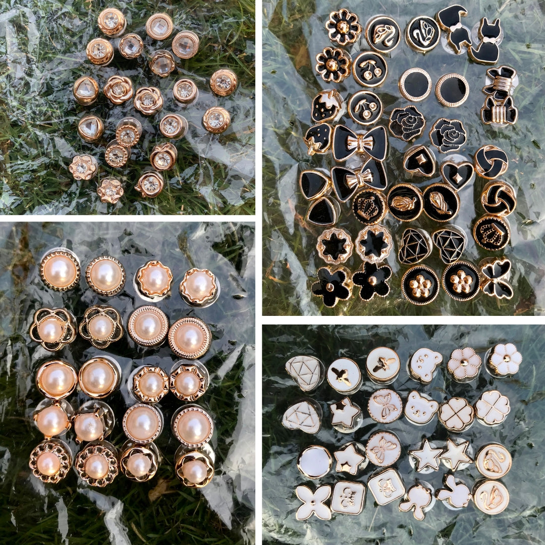 Prevent Accidental Exposure Of Buttons (Pack of 12)
