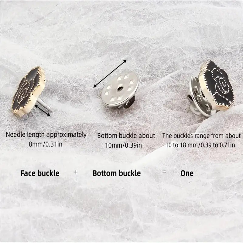 Prevent Accidental Exposure Of Buttons (Pack of 12)