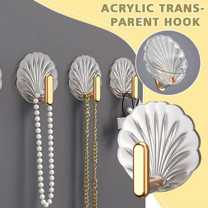 Luxury Punch-Free Wall Hooks (pack of 5)