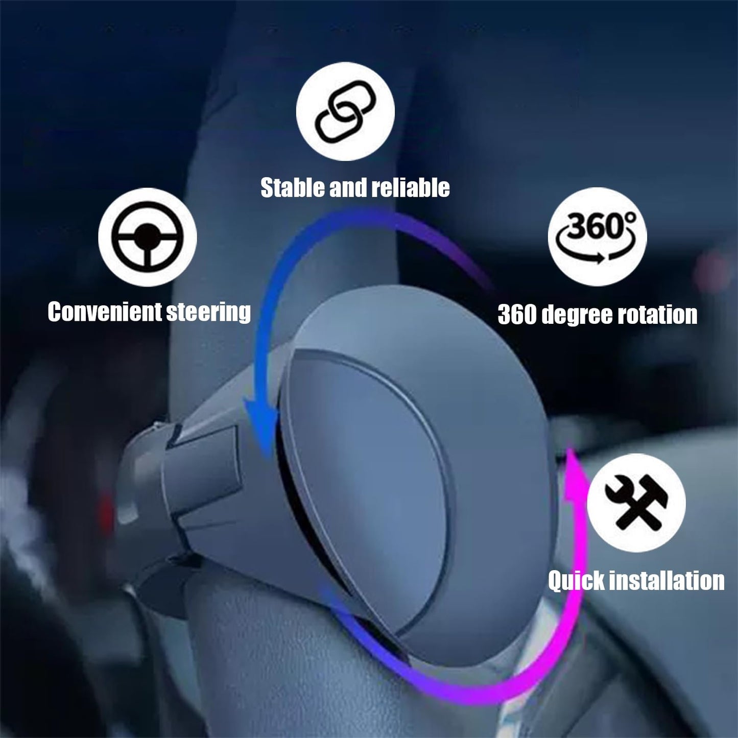 Car Steering Wheel Booster