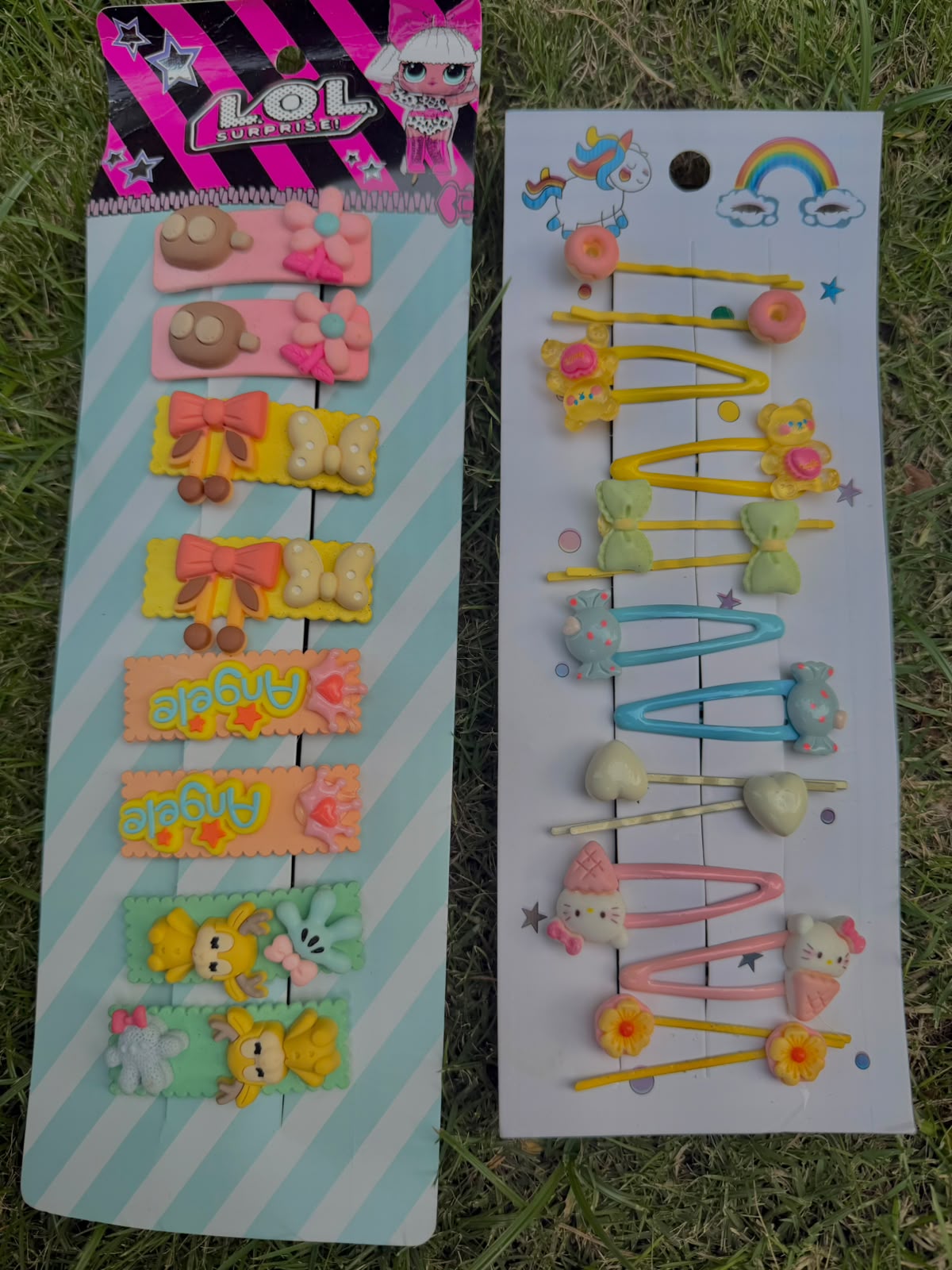 Girls’ Hair Accessories Collection – Bows, Clips, Pins & Elastic Bands