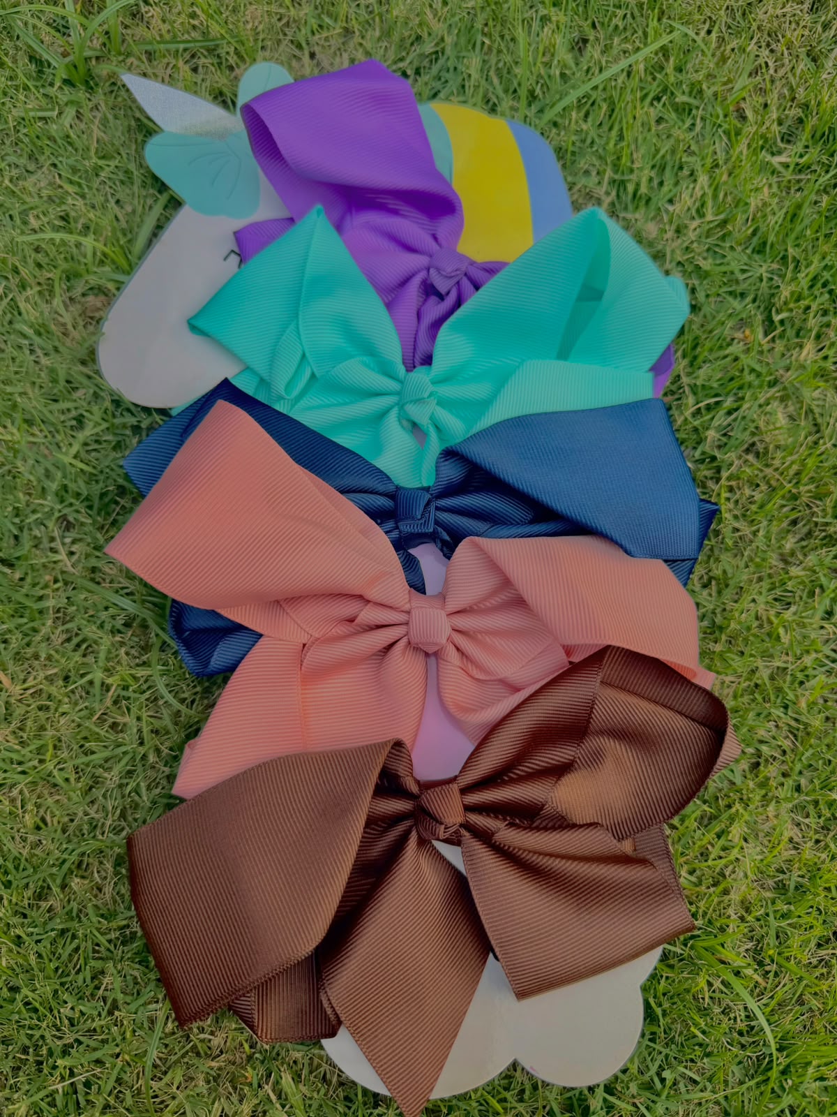Girls’ Hair Accessories Collection – Bows, Clips, Pins & Elastic Bands