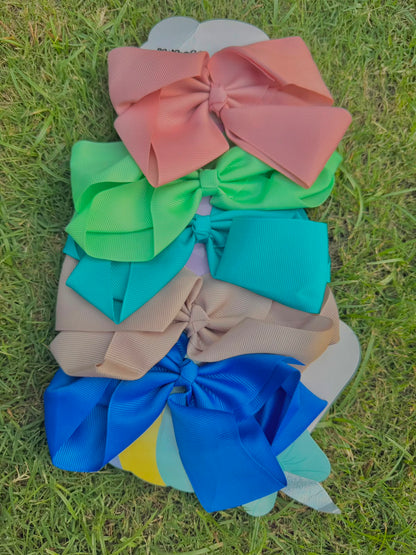 Girls’ Hair Accessories Collection – Bows, Clips, Pins & Elastic Bands
