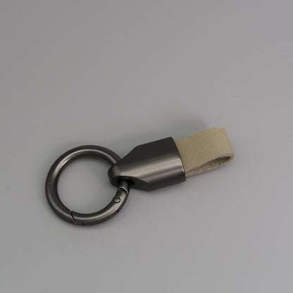 Frosting Leather Car Keychain
