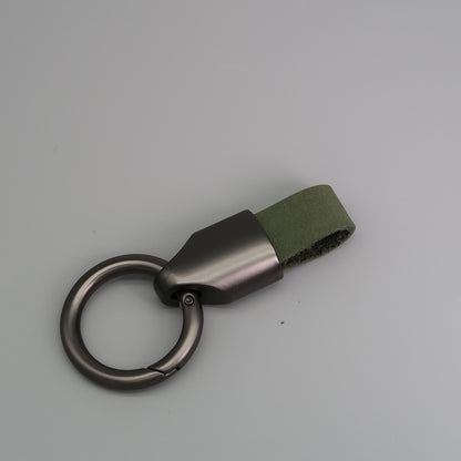 Frosting Leather Car Keychain