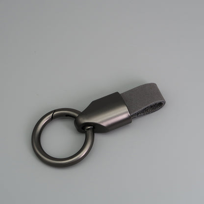 Frosting Leather Car Keychain