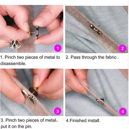 Prevent Accidental Exposure Of Buttons (Pack of 12)