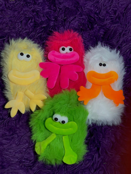 Coral velvet three-dimensional quirky socks