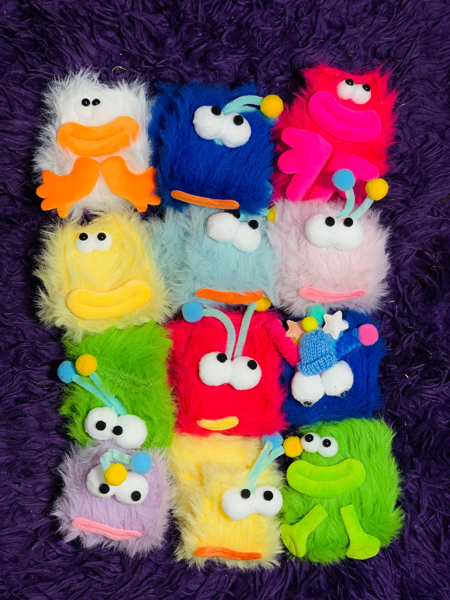 Coral velvet three-dimensional quirky socks